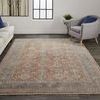 Product Image 9 for Marquette Rust / Blue Traditional Area Rug - 2'8" x 10' from Feizy Rugs
