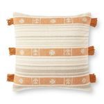 Product Image 3 for Santa Fe Natural / Orange Pillow from Loloi