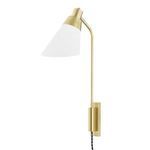 Product Image 1 for Hooke 1 Light Wall Sconce With Plug from Hudson Valley