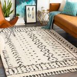 Product Image 2 for Berber Shag Patterned Cream Rug from Surya