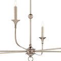 Product Image 3 for Nottaway Champagne Chandelier from Currey & Company