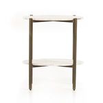Product Image 3 for Vesper Oval Nightstand- Taupe Marble from Four Hands