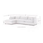 Product Image 3 for Westwood 3 Piece Sectional W/ Ottoman from Four Hands