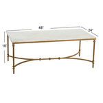 Product Image 3 for Evelyn Marble Coffee Table from Creative Co-Op
