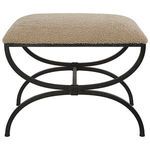 Product Image 4 for Hacienda Plush Latte Small Bench from Uttermost
