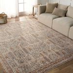 Product Image 5 for Regard Contemporary Floral Slate/ Bronze Rug - 18" Swatch from Jaipur 