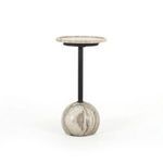 Product Image 19 for Viola Antique White Marble Accent Table from Four Hands