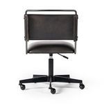 Product Image 21 for Wharton Upholstered Matte Black Iron Desk Chair from Four Hands
