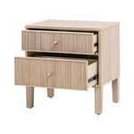 Product Image 4 for Highland 2-Drawer Natural Oak Nightstand from Essentials for Living