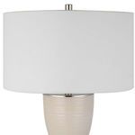 Product Image 3 for Amphora Off-White Glaze Table Lamp from Uttermost