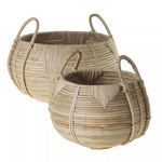 Product Image 2 for Large Cane Basket from Accent Decor