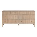 Product Image 1 for Highland 8-Drawer Natural Oak Double Dresser from Essentials for Living