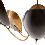Product Image 6 for Savo Black Bronze Brass Chandelier from Arteriors