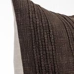 Product Image 5 for Gratitude Ganache Brown Cotton Fabric Throw Pillow from Classic Home