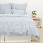 Product Image 1 for Biscayne Light Blue Cotton Queen Duvet Cover from Pom Pom at Home