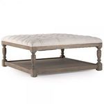Product Image 3 for Square Tufted Ottoman from Zentique