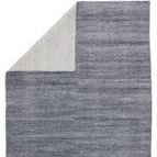Limon Indoor/ Outdoor Solid Gray/ Blue Rug image 3