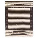 Product Image 4 for Grey Flatweave Bordered Stripe Rug 9x12' from Four Hands