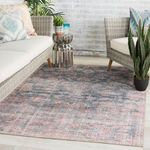 Product Image 10 for Bardia Oriental Blue / Light Pink Area Rug from Jaipur 