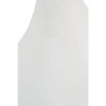 Close-up of textured white base focusing on subtle raised patterns