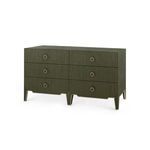 Product Image 1 for Madeline Extra Large 6-Drawer Deep Olive from Villa & House