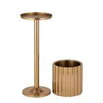 Product Image 2 for Gold Steel Ice Bucket Double Wall from BIDKHome