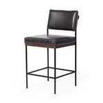 Benton Stool angled view showing seat depth and frame structure