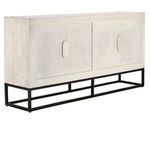 Product Image 5 for Flint Four-Door Mango Wood Sideboard from Classic Home Furnishings