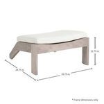 Product Image 17 for Ashland Teak Adirondack Ottoman from Summer Classics