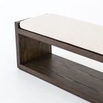 Product Image 18 for Edmon Bench Savile Flax/Warm Nettlewood from Four Hands
