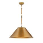 Product Image 1 for Reese Natural Brass Modern Pendant from Regina Andrew Design