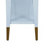 Product Image 4 for Two Tier Tapered Leg Console With Antique Brass from Worlds Away