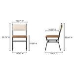 Product Image 9 for Posta Dining Chair from Moe's