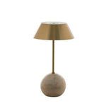 Product Image 2 for Firefly Antique Brass Table Lamp Travertine from Gabby