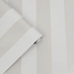 Product Image 1 for Laura Ashley Lille Pearlescent Silver Striped Shimmer Wallpaper from Graham & Brown