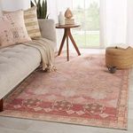 Product Image 4 for Bijou Medallion Pink/ Orange Rug from Jaipur 
