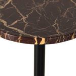 Product Image 5 for Viola Round Marble Accent Table - Merlot Marble from Four Hands