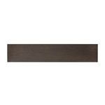 Extreme close-up of rubbed black oak wood grain texture on sideboard surface