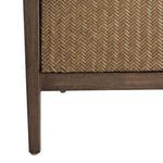 Product Image 19 for Savannah Aluminum Oak/Raffia Extended Back Side Chair from Summer Classics