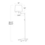 Product Image 5 for Virtue Floor Lamp from Regina Andrew Design