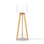 Product Image 3 for Tripod Oak Floor Lamp - Light Oak from Four Hands