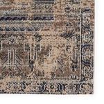 Product Image 2 for Cicero Indoor/ Outdoor Medallion Taupe/ Blue Rug from Jaipur 