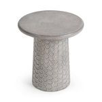 Product Image 2 for Delaine Outdoor Concrete Accent Table from Classic Home