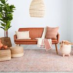 Product Image 4 for Marquesa Trellis Light Pink / Blue Runner Rug from Jaipur 