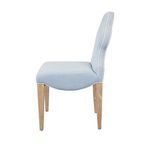 Product Image 2 for Clover Back Upholstered Performance Fabric Dining Chair from Worlds Away