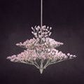 Product Image 7 for Fiorella Pink Chandelier from Currey & Company