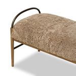 Product Image 8 for Demi Taupe Shearling Accent Bench from Four Hands