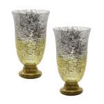 Product Image 1 for Lemon Ombre Flared Vase   Set Of 2 from Elk Home