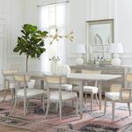 Product Image 5 for Bertram Soft Gray Wooden Dining Table from Villa & House