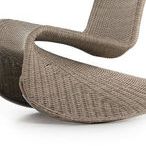 Product Image 4 for Portia Wicker Modern Outdoor Rocking Chair - Vintage White from Four Hands